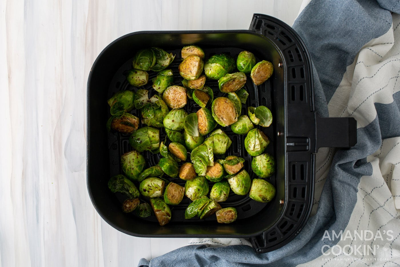 brussels sprouts in the air fryer