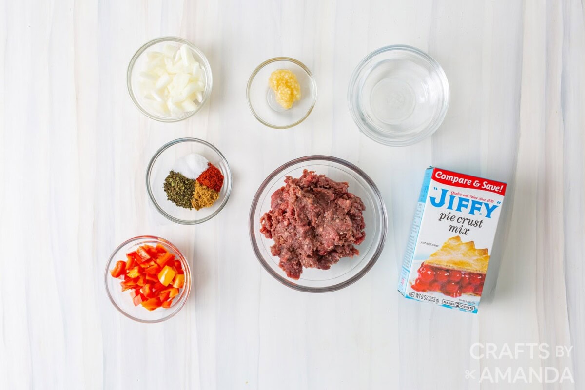 ingredients for air fryer empanadas