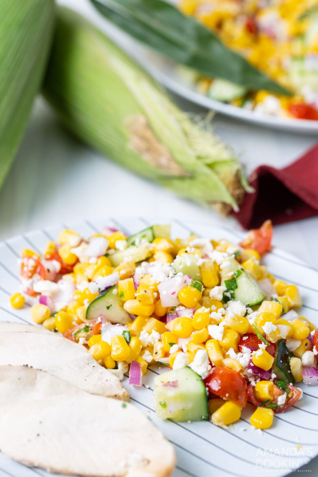 Corn Salad on the side