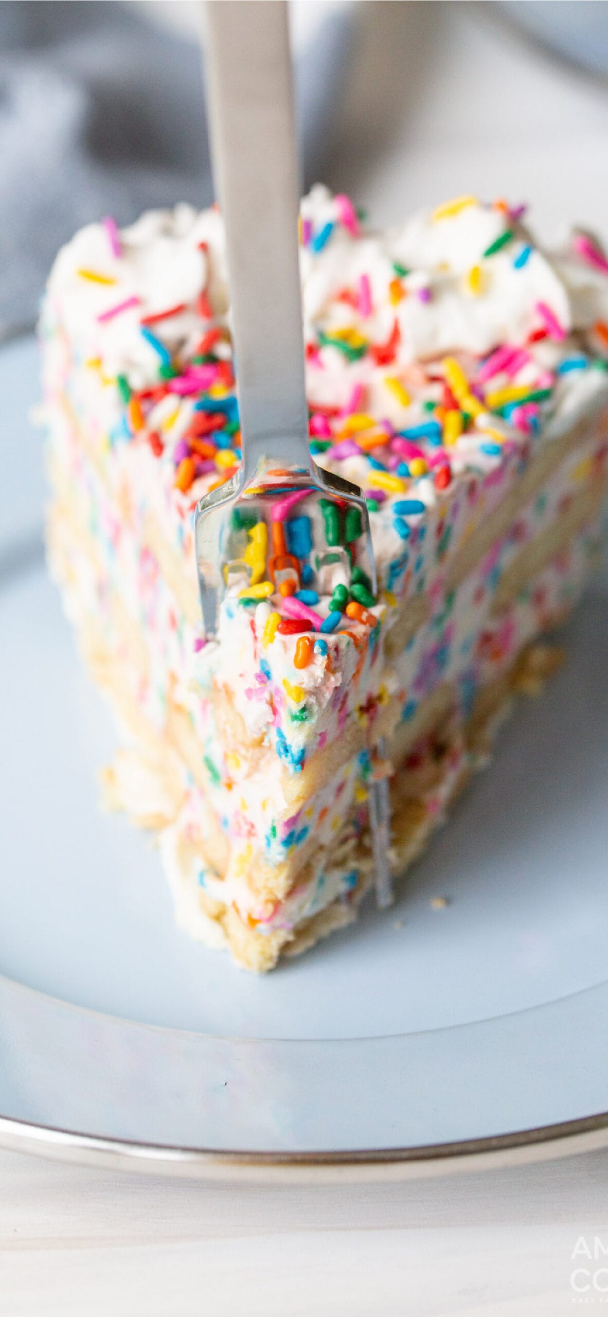 Funfetti Icebox Cake Amanda's Cookin' No Bake Desserts