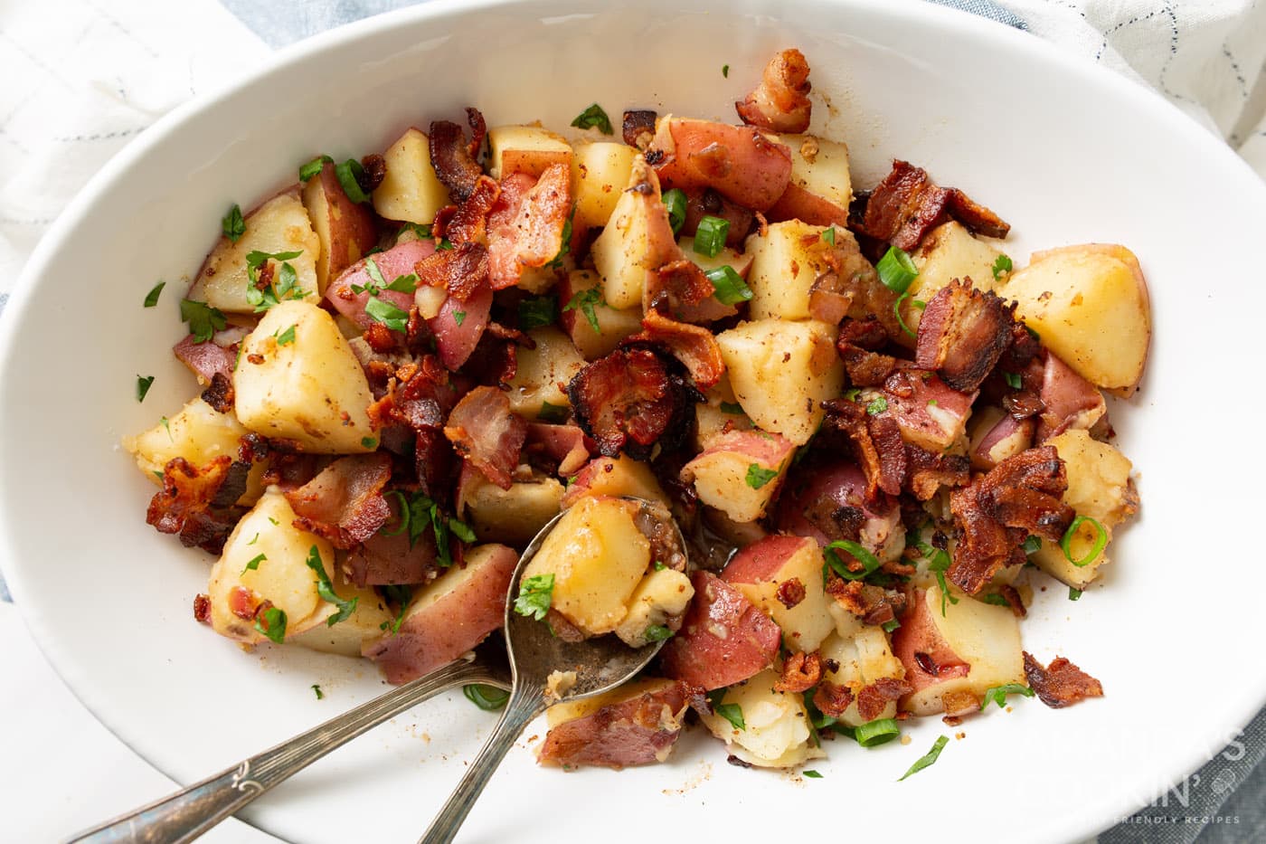 German potato salad is great for backyard parties or as a classic dinner side.