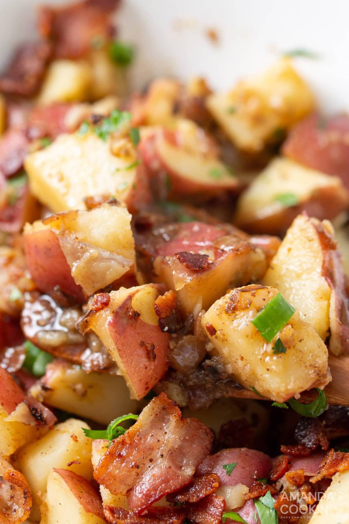 close up of German Potato Salad
