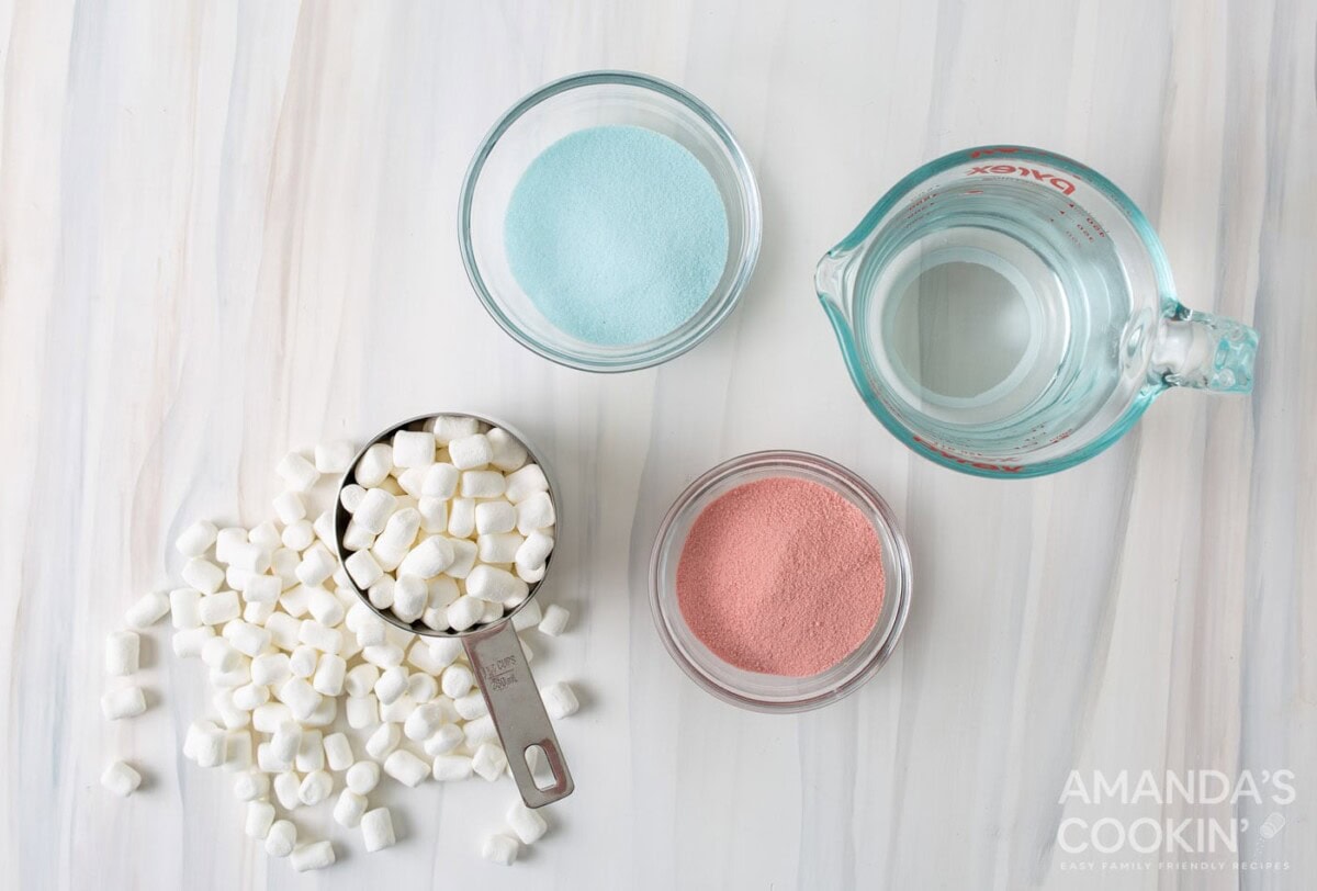 Jello Roll Ups ingredients