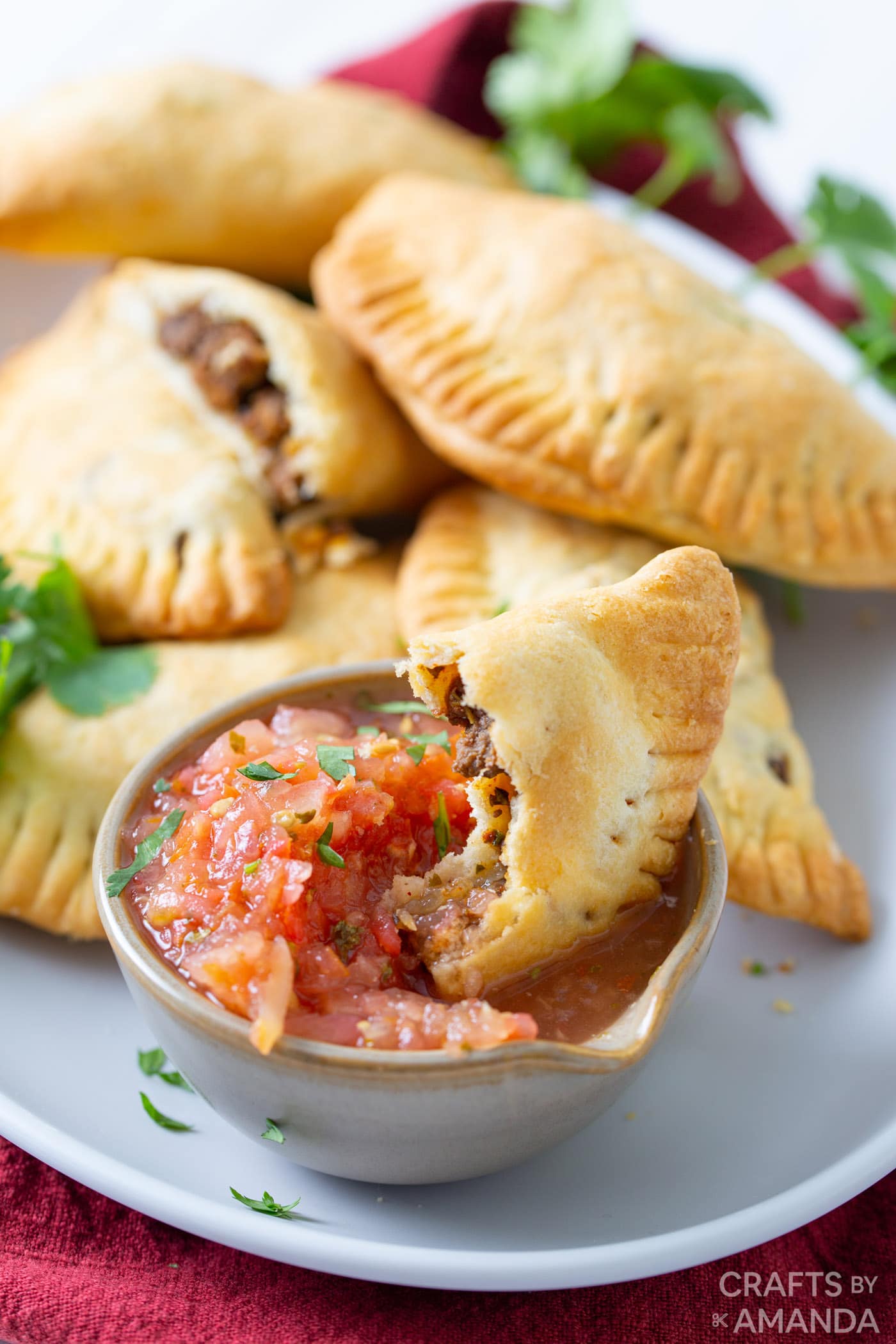 Air Fryer Empanadas Amanda's Cookin' Air Fryer Recipes