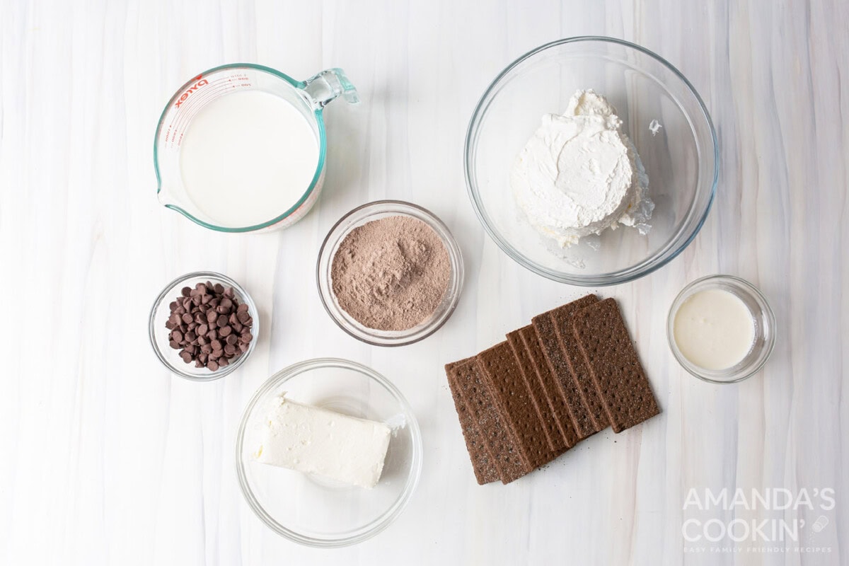 ingredients for Chocolate Icebox Cake