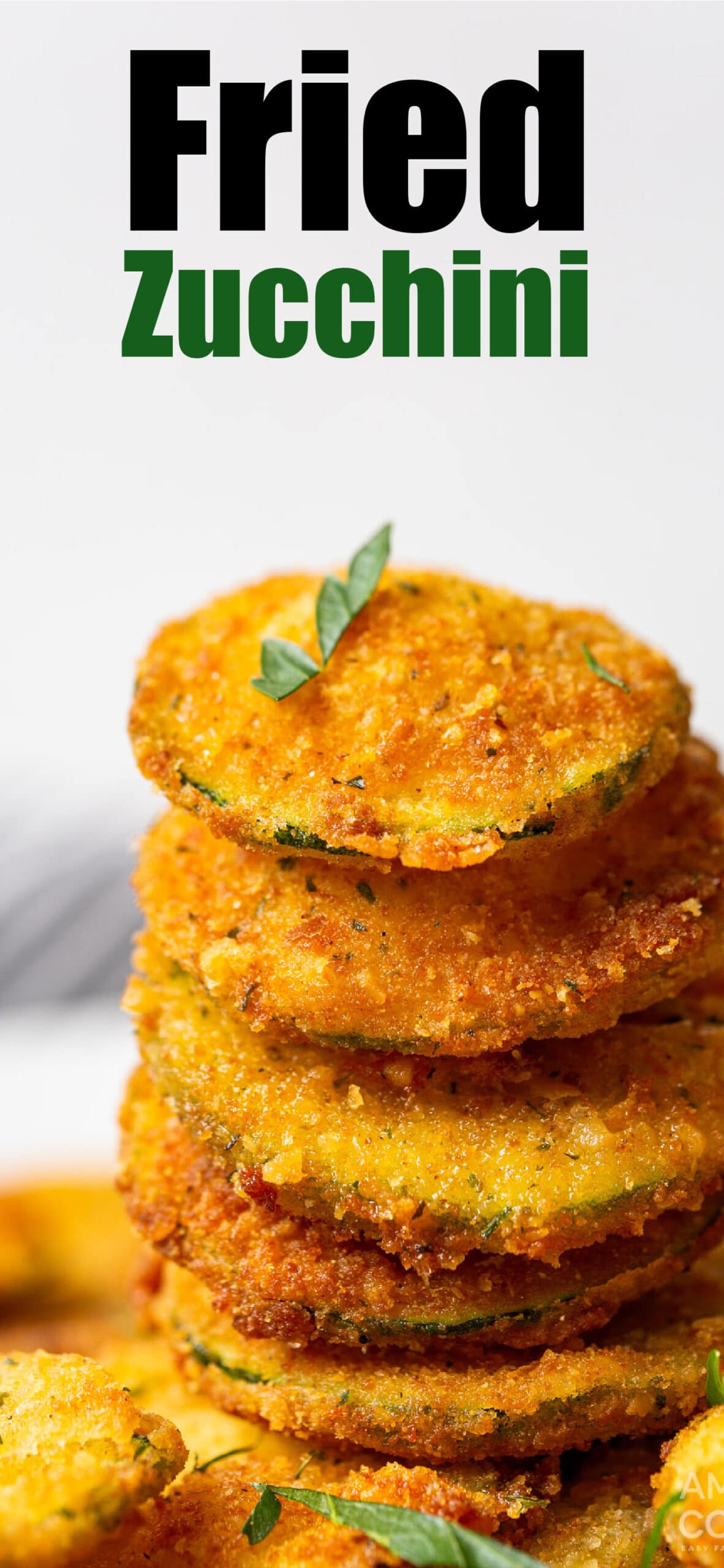 Fried Zucchini - Amanda's Cookin' - Apps & Finger Foods