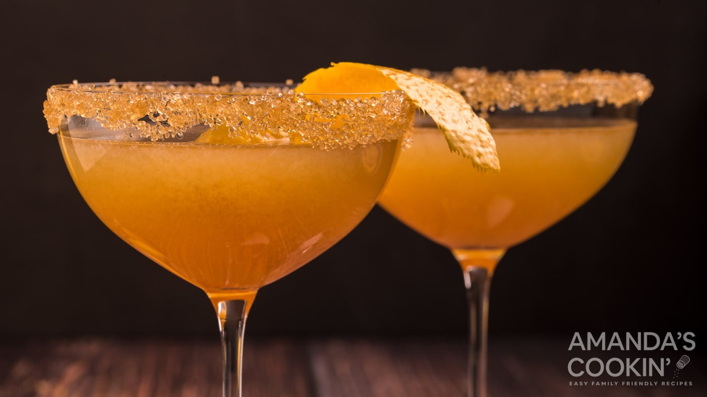 A delicious brandy cocktail, this Sidecar Cocktail recipe is a classic for a reason!