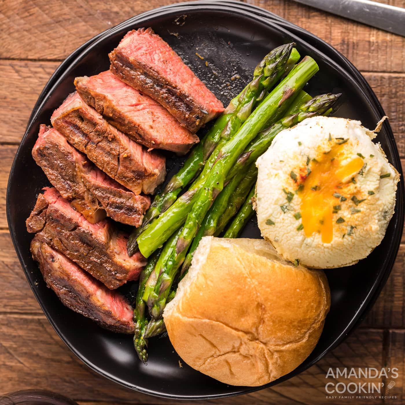 Smoked Ribeye Steak - Amanda's Cookin' - Beef