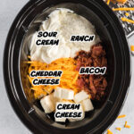 Crockpot Cheese Dip - Amanda's Cookin' - Dips & Spreads