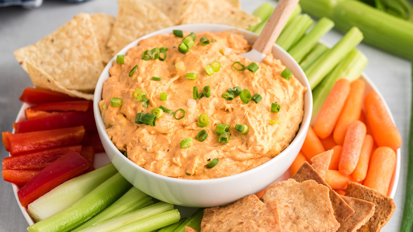I can’t remember the first time I had buffalo chicken dip, but I do remember it was at a football pa