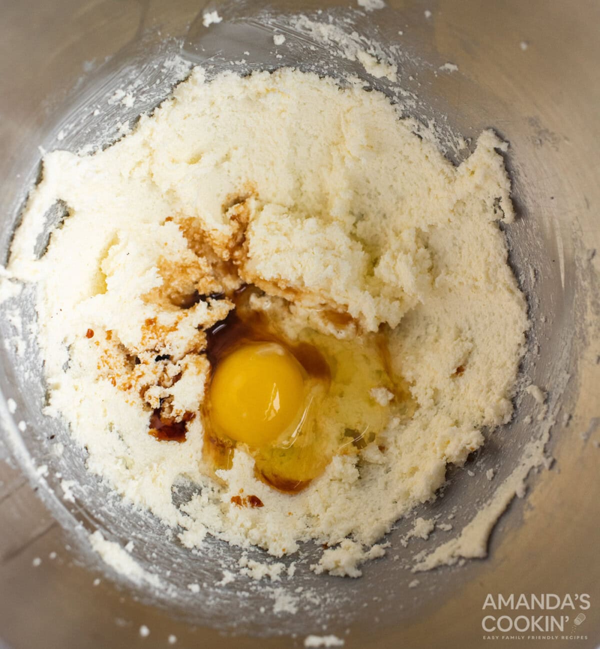 eggs and sugar in a bowl