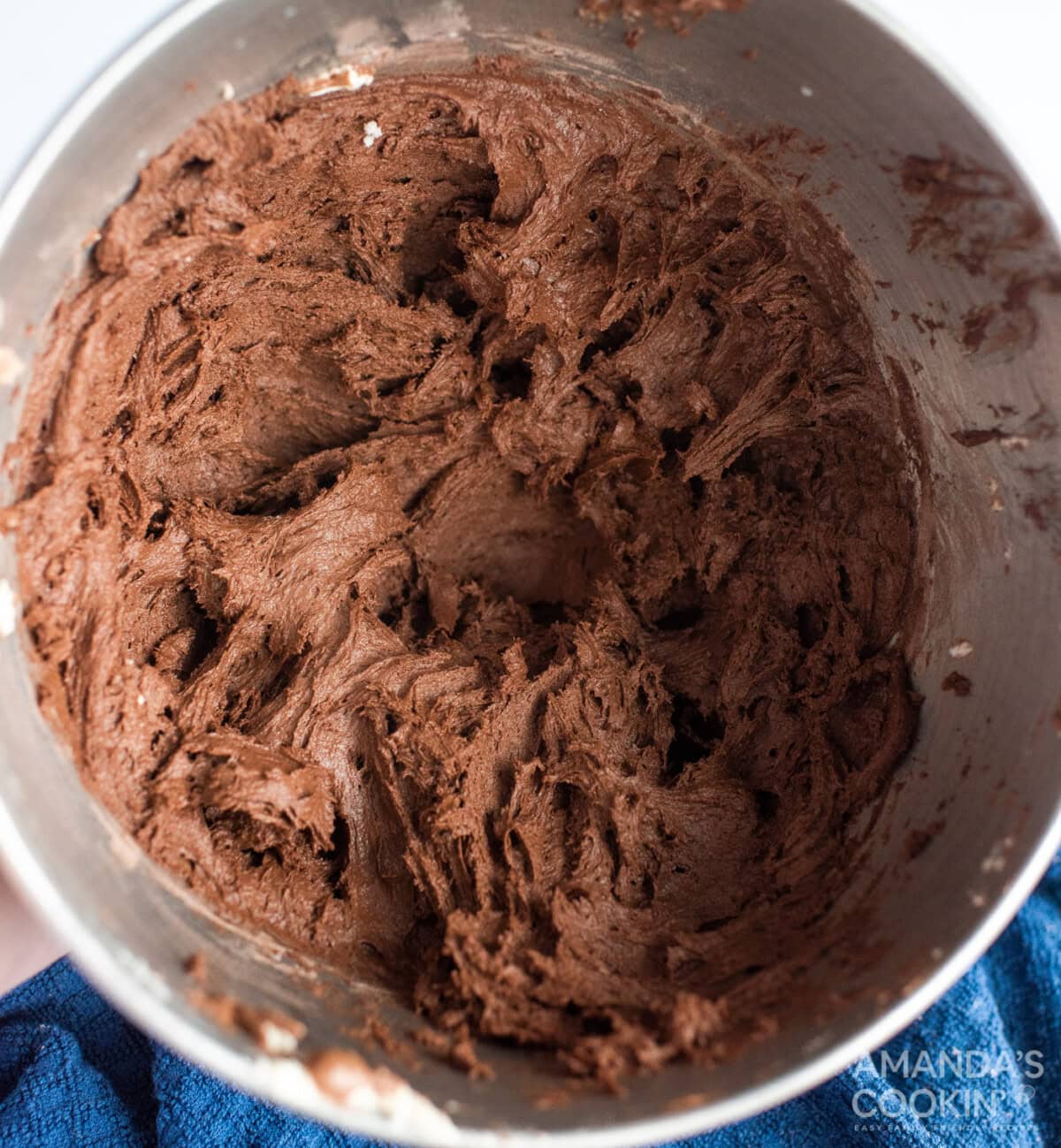 whoopie pie dough in a bowl