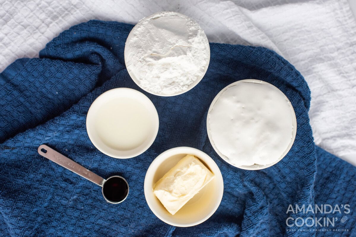 ingredients for filling