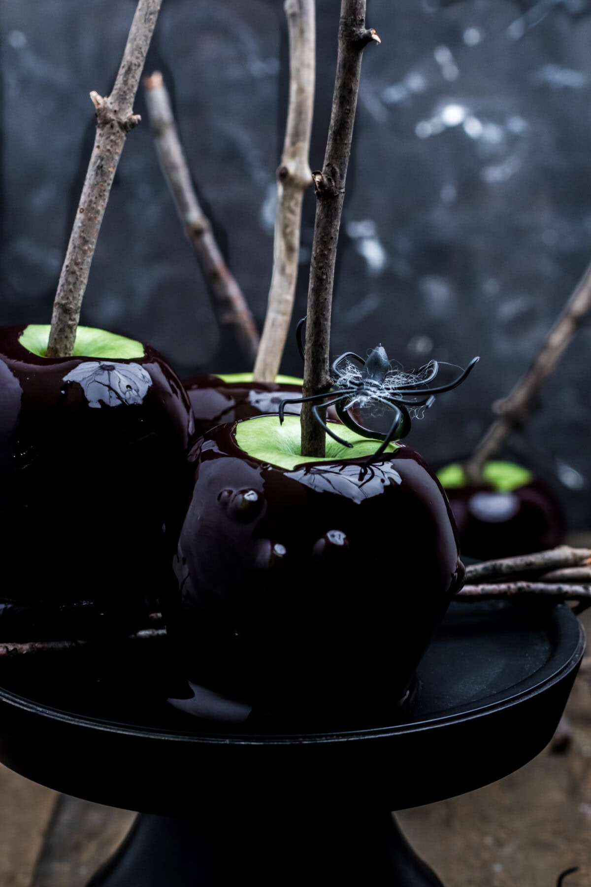 Halloween Caramel Apples