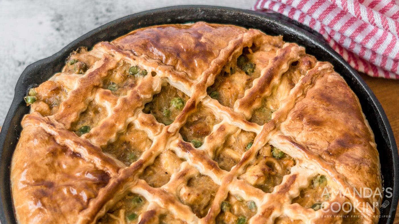 Savory pumpkin chicken pot pie will fill your bellies and warm your soul. Fresh pumpkin provides sub