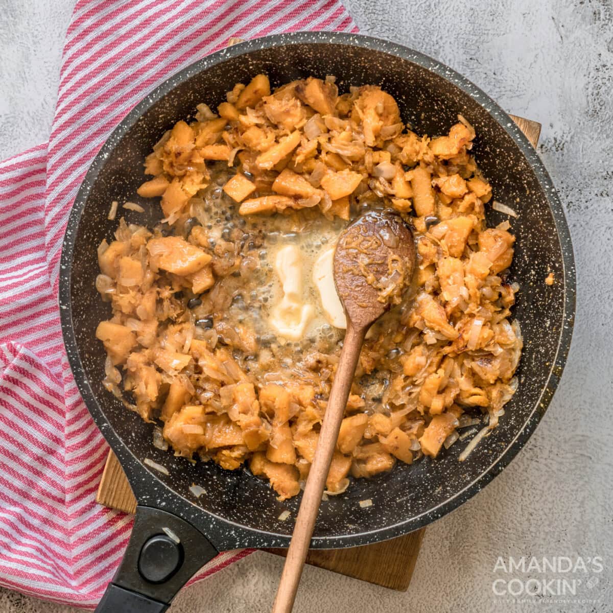 cooked chicken in a skillet