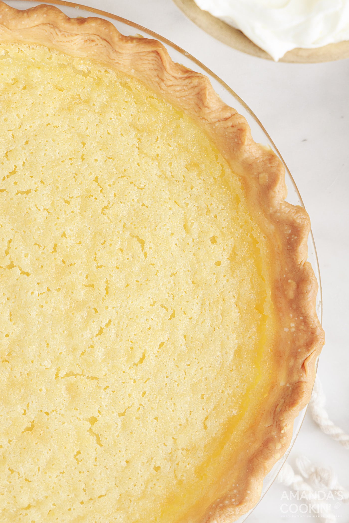 Southern Buttermilk Pie Amanda's Cookin' Pies & Tarts