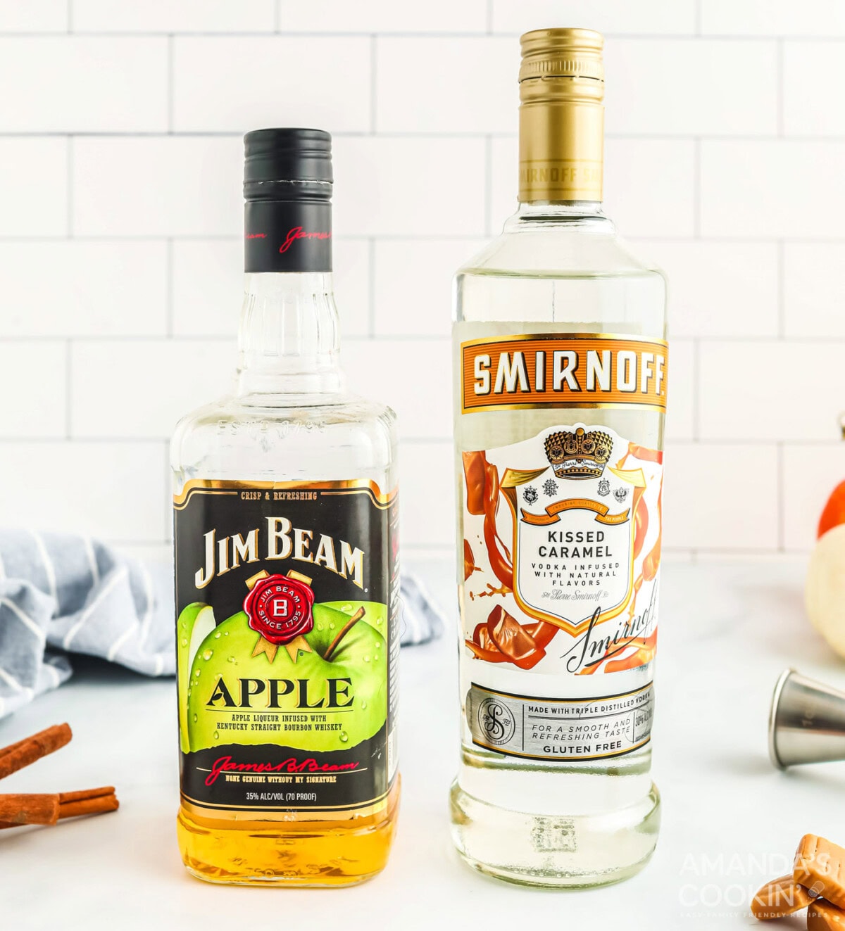 alcohol bottles