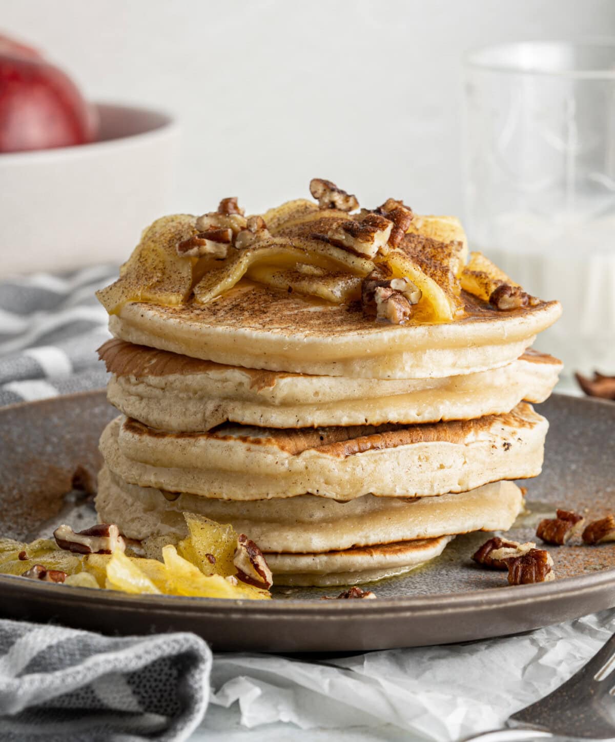 stack of Apple Pancakes