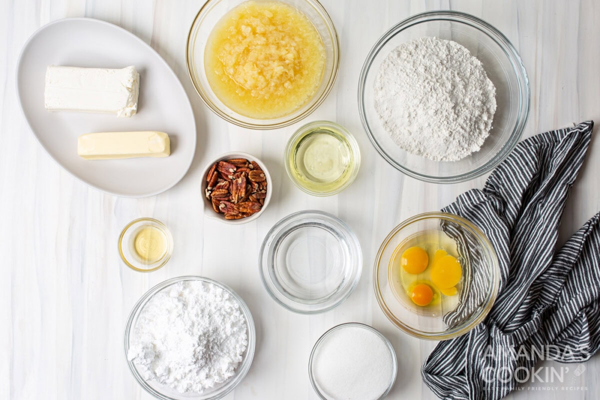 ingredients for Elvis Presley Cake