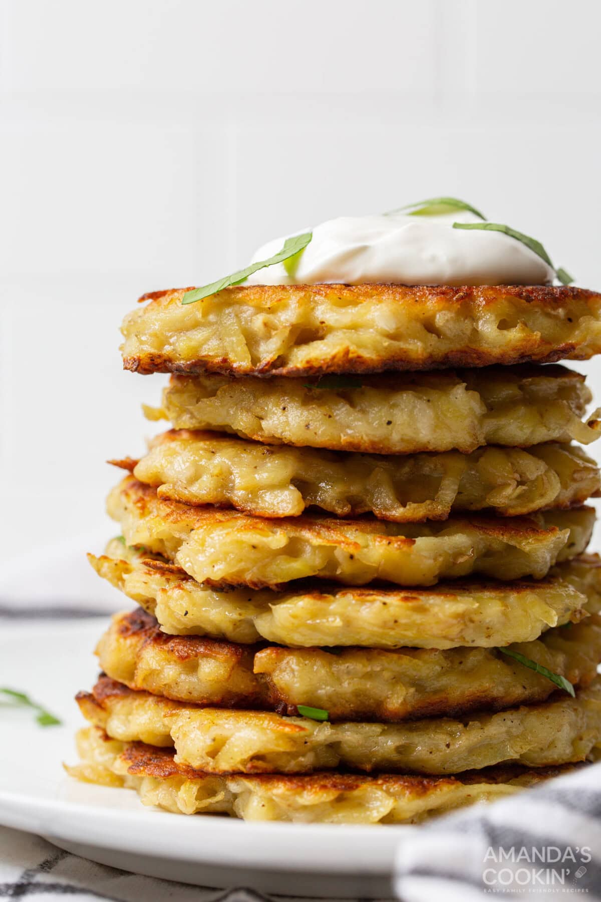 stack of Potato Pancakes