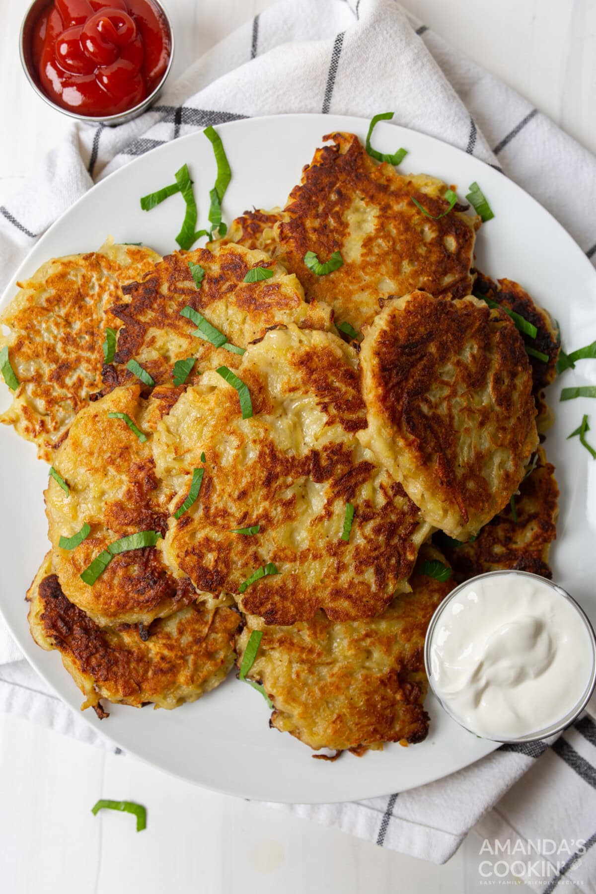 plate of Potato Pancakes
