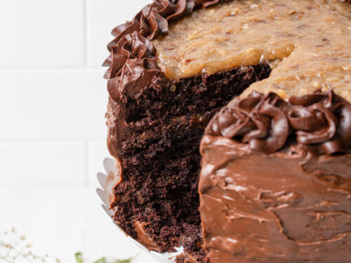 Homemade German Chocolate Cake Recipe - Creations by Kara