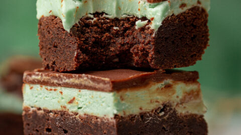 Chocolate Mint Brownies - Nora Cooks