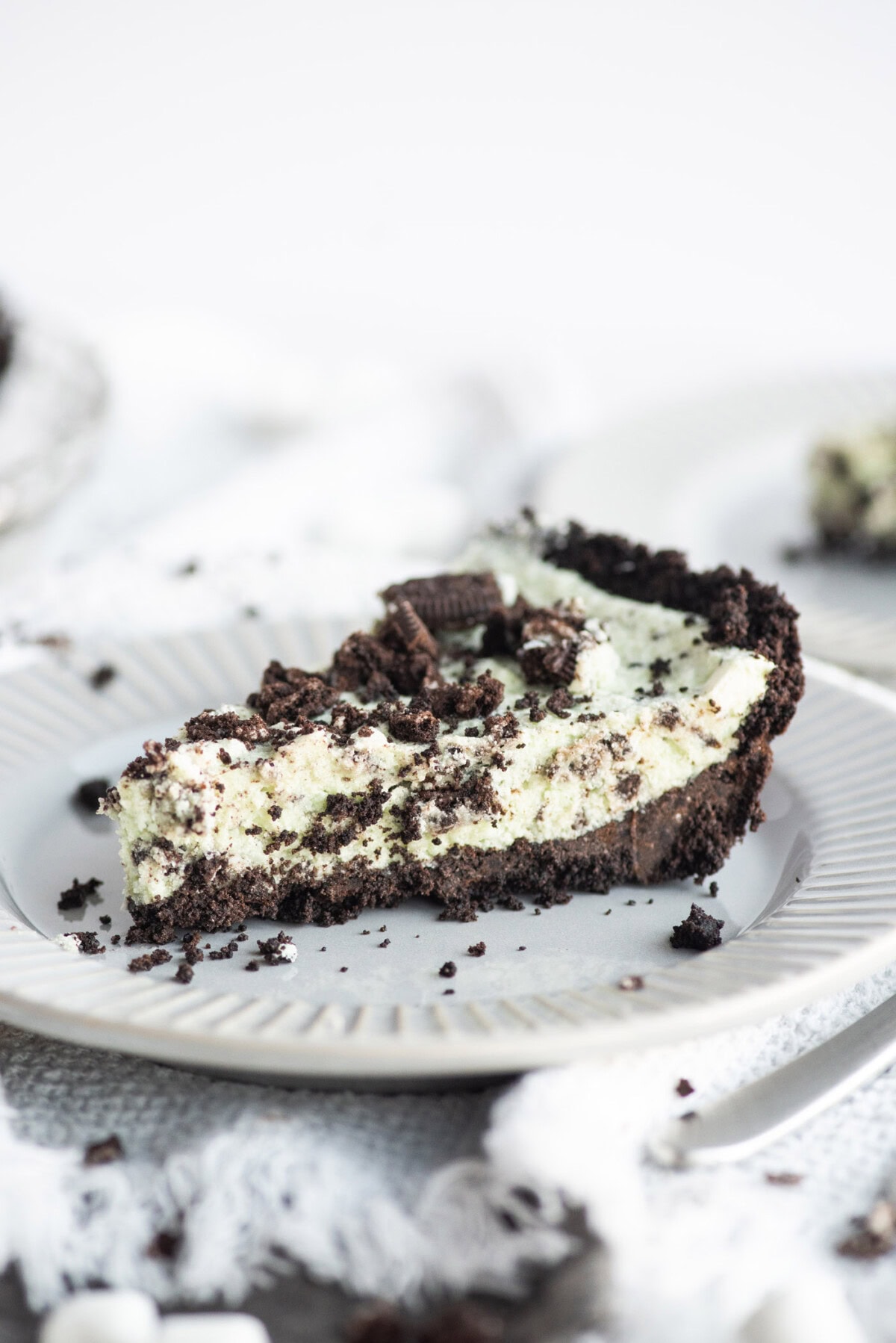 slice of Grasshopper Pie