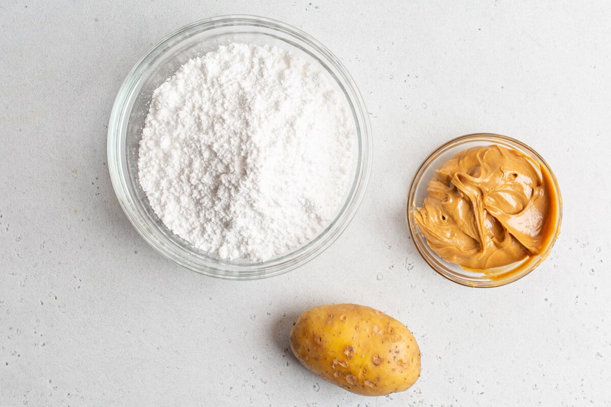 ingredients for Potato Candy