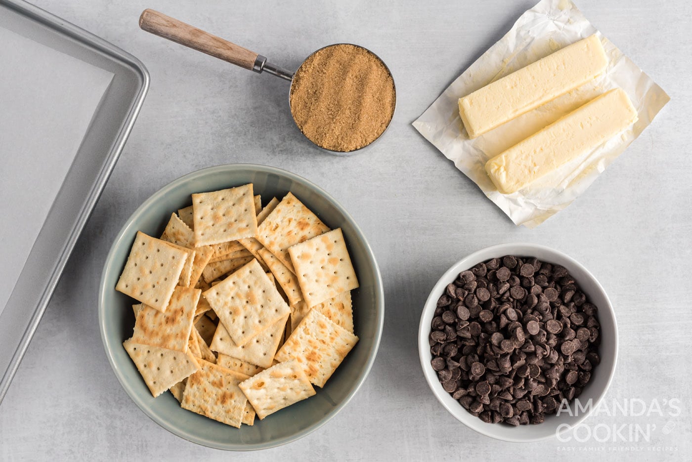 Saltine Toffee easy toffee candy recipe from crackers