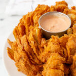 Blooming Onion with dip
