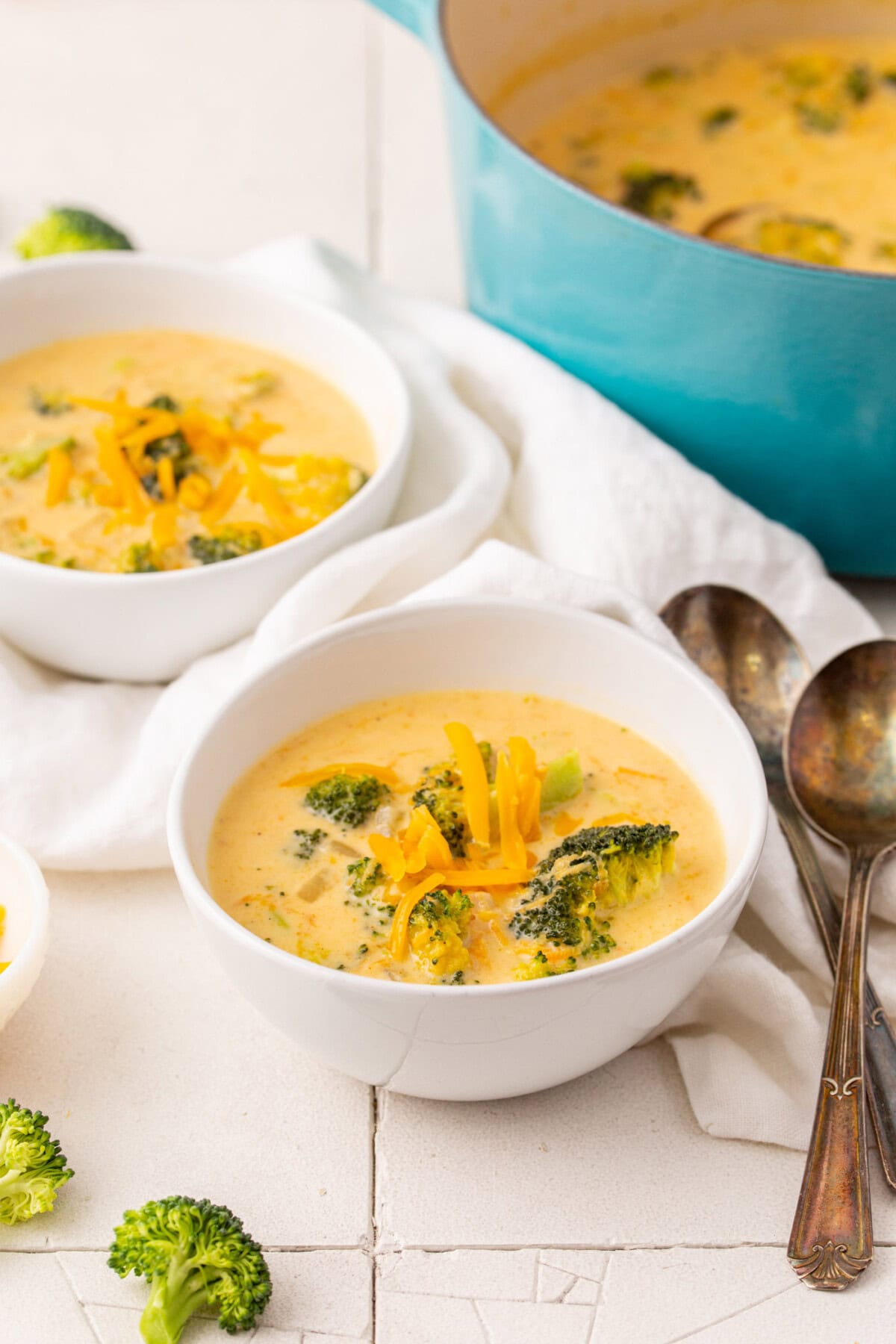 bowl of Broccoli Cheese Soup