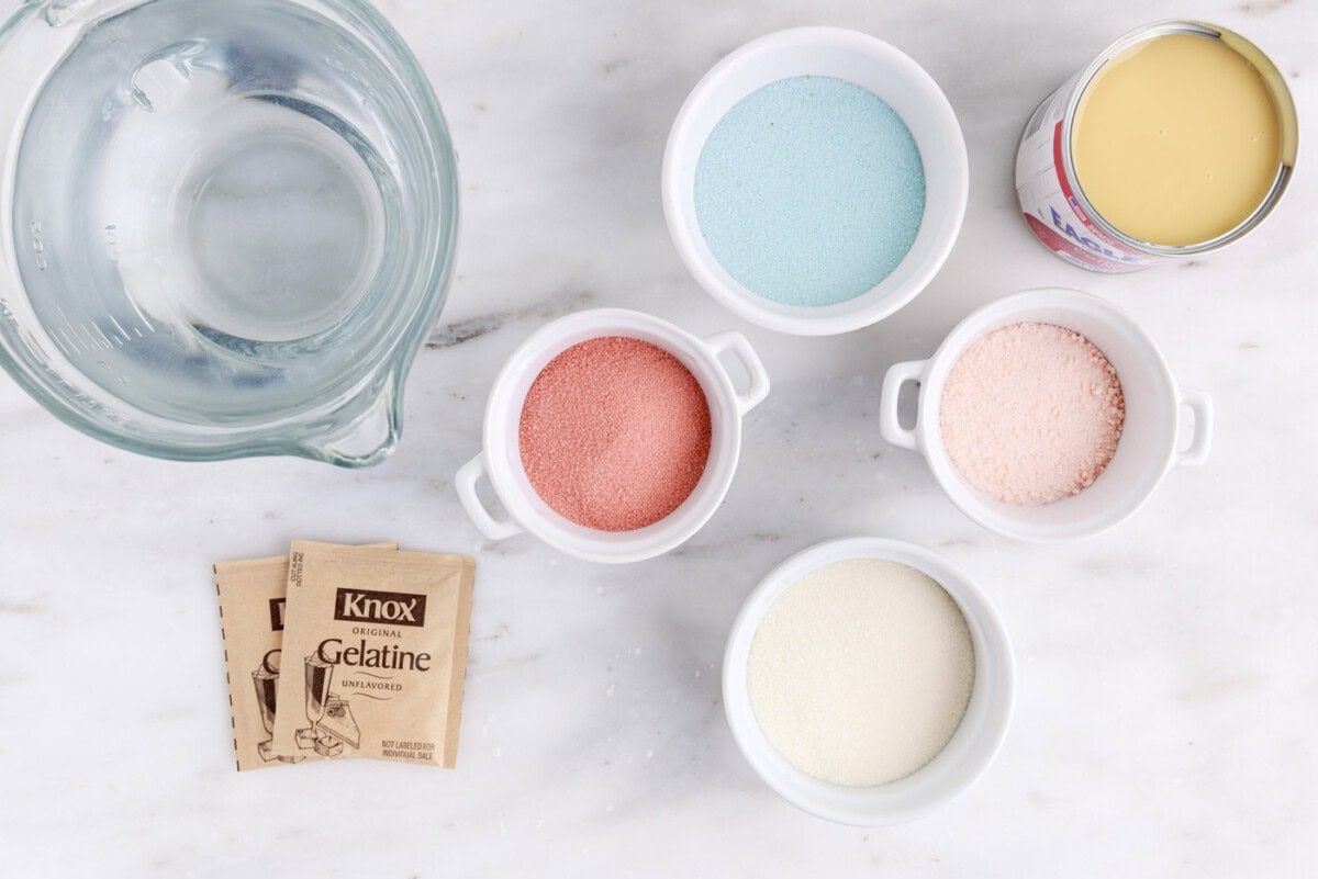 ingredients for broken glass jello