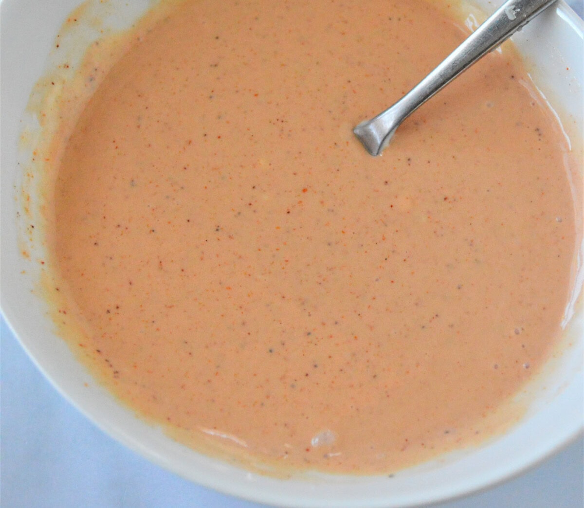 french fry sauce in a bowl