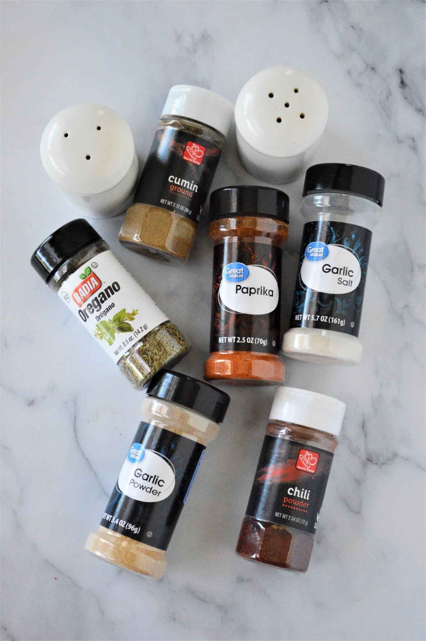 ingredients for French Fry Seasoning