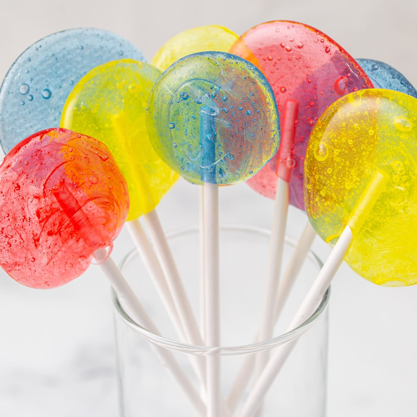 Crafts Sweets Plastic Lollipop Sticks YELLOW Food Safe lollies 