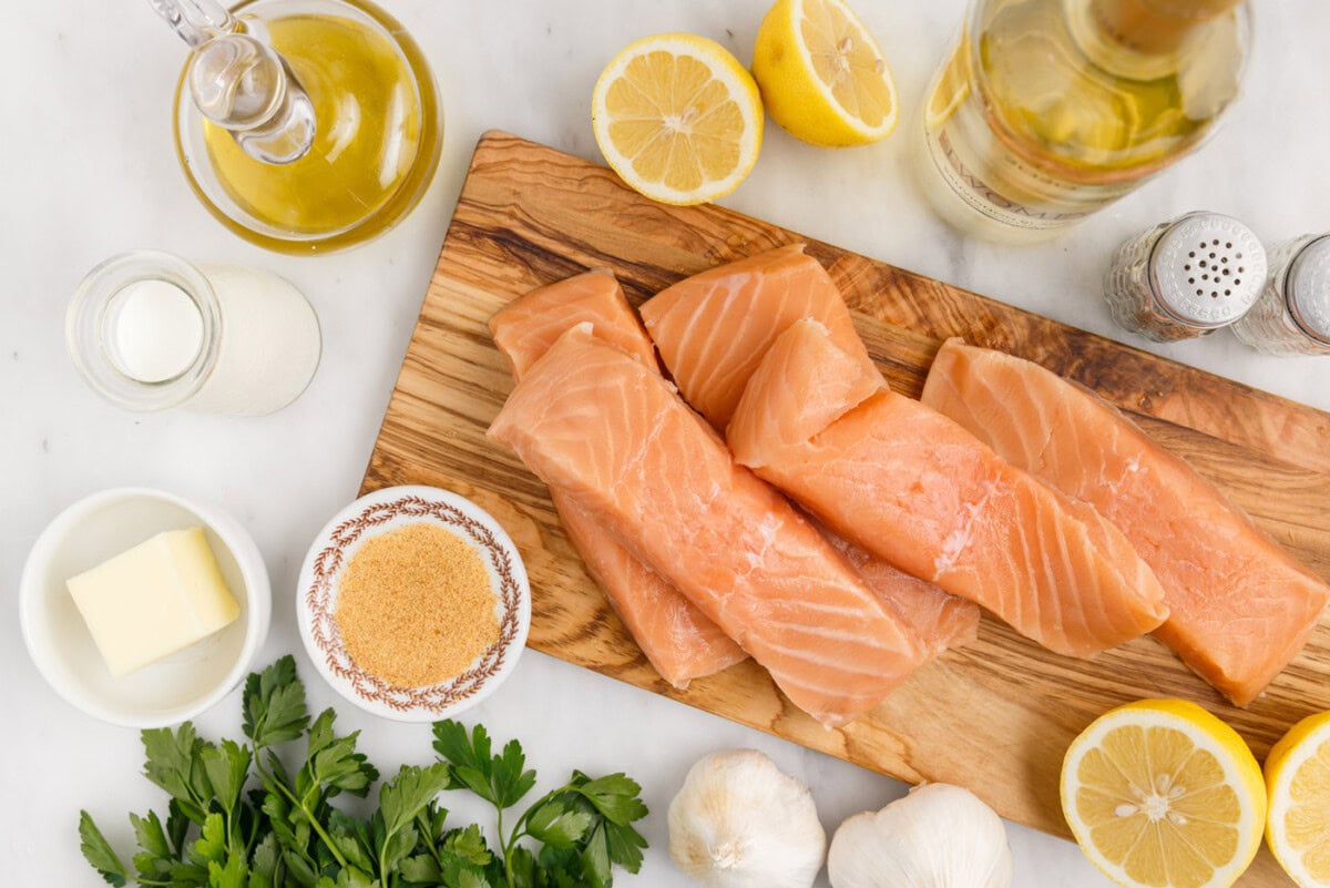 Baked Salmon ingredients
