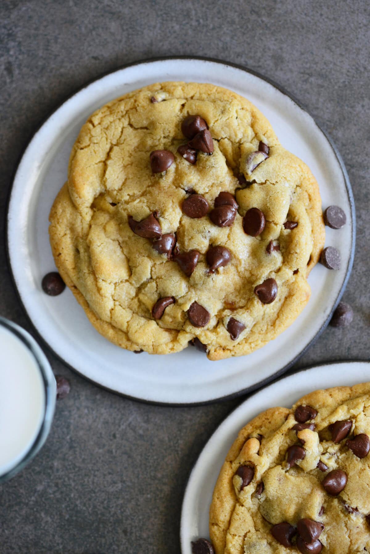 cookie on plate