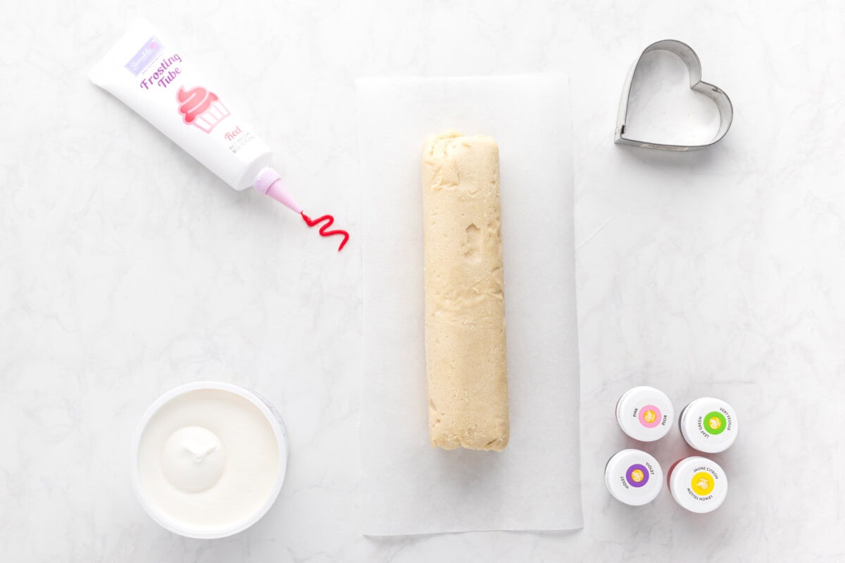 Conversation Heart Cookies ingredients