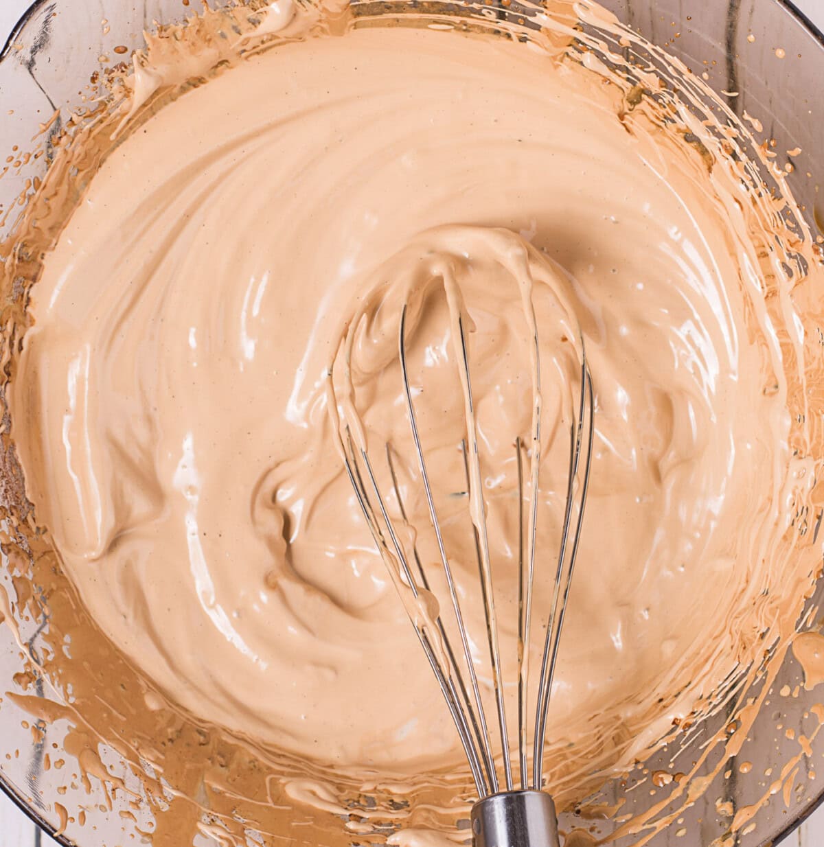 whipped coffee in a bowl