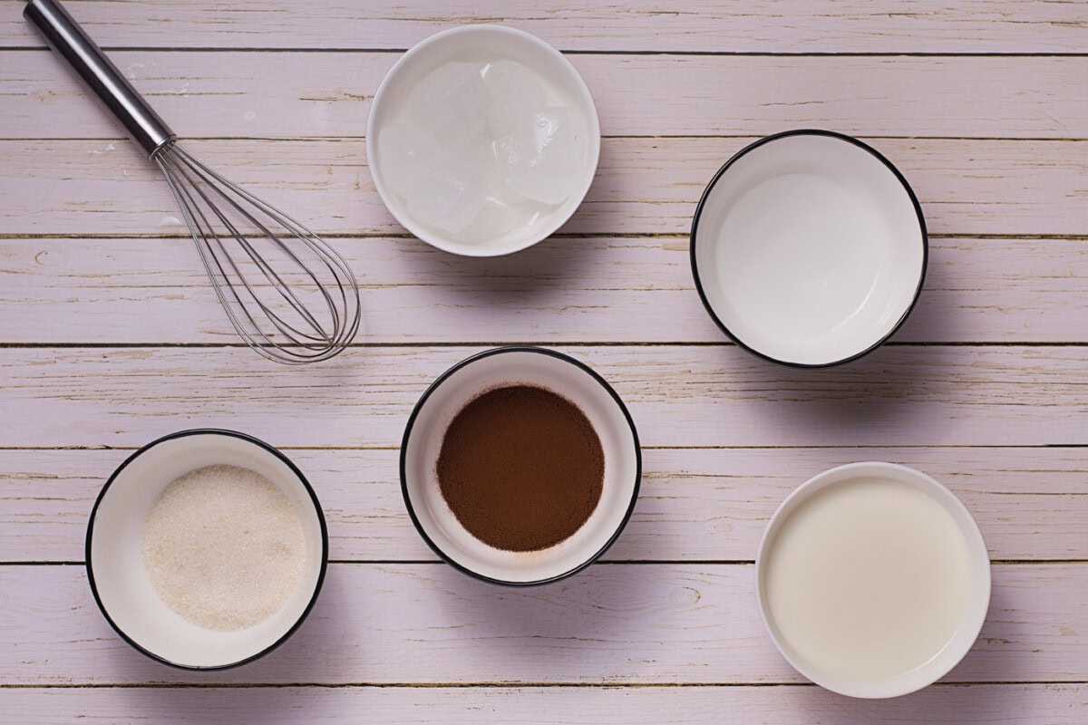 Dalgona Coffee ingredients