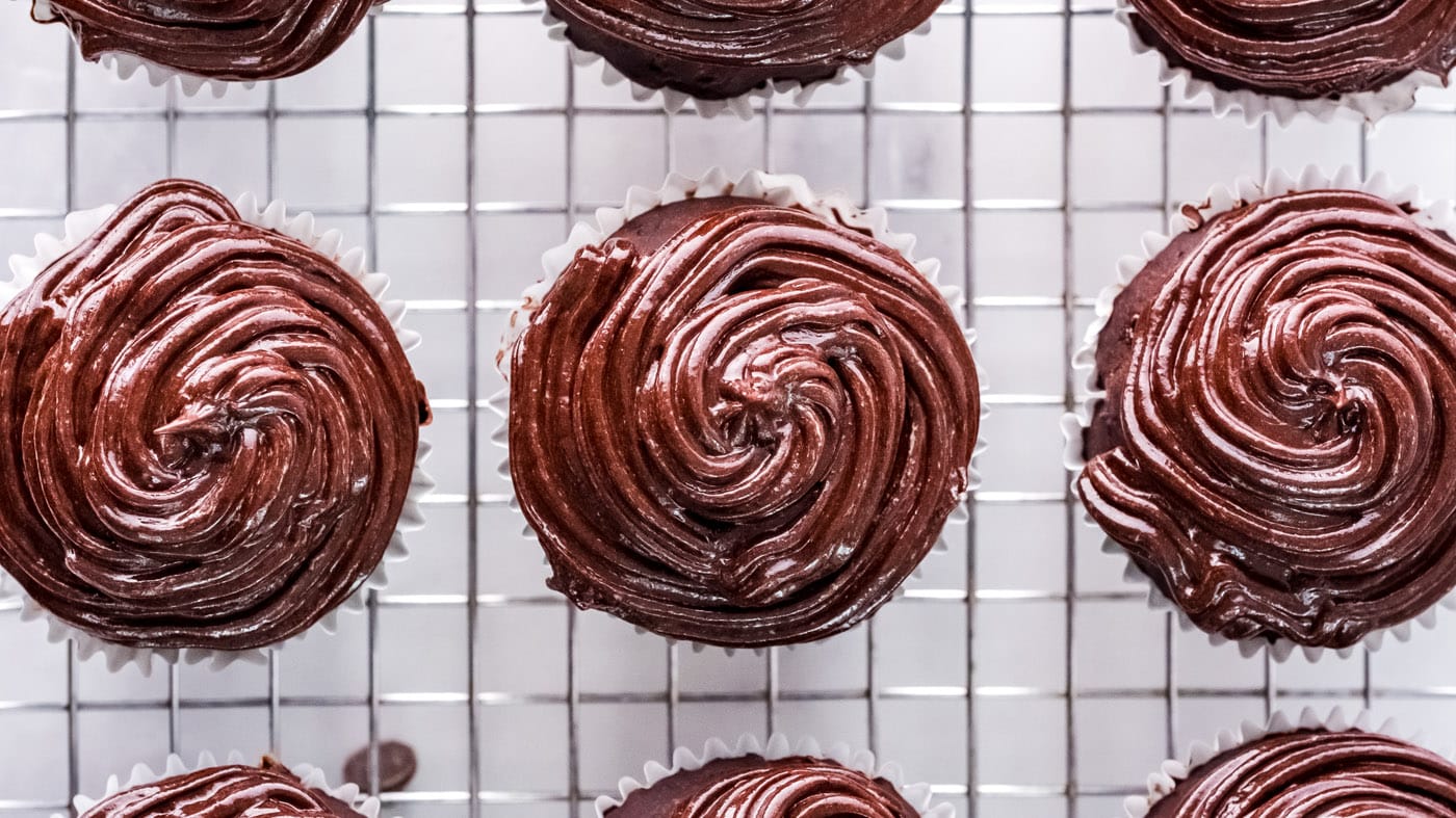 These double chocolate cupcakes are moist, rich, fluffy, and everything you could ask for in a cupca