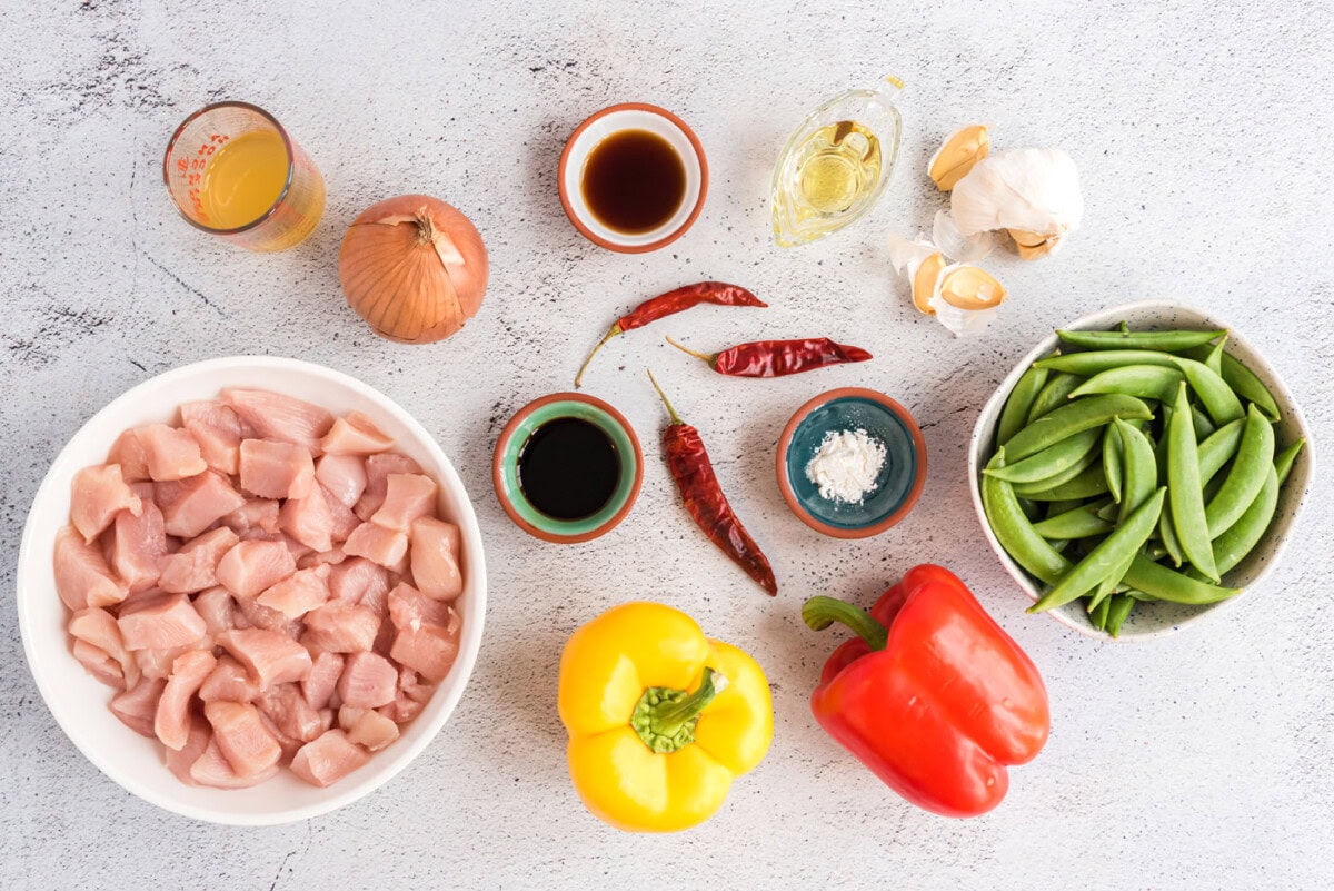Kung Pao Chicken ingredients