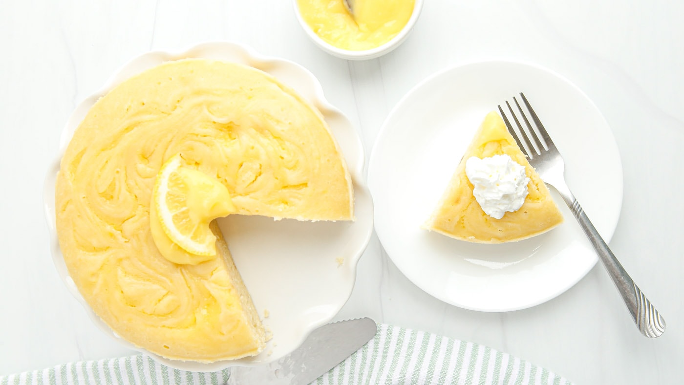 Best Instant Pot Lemon Cake Recipe - Kitchen Fun With My 3 Sons