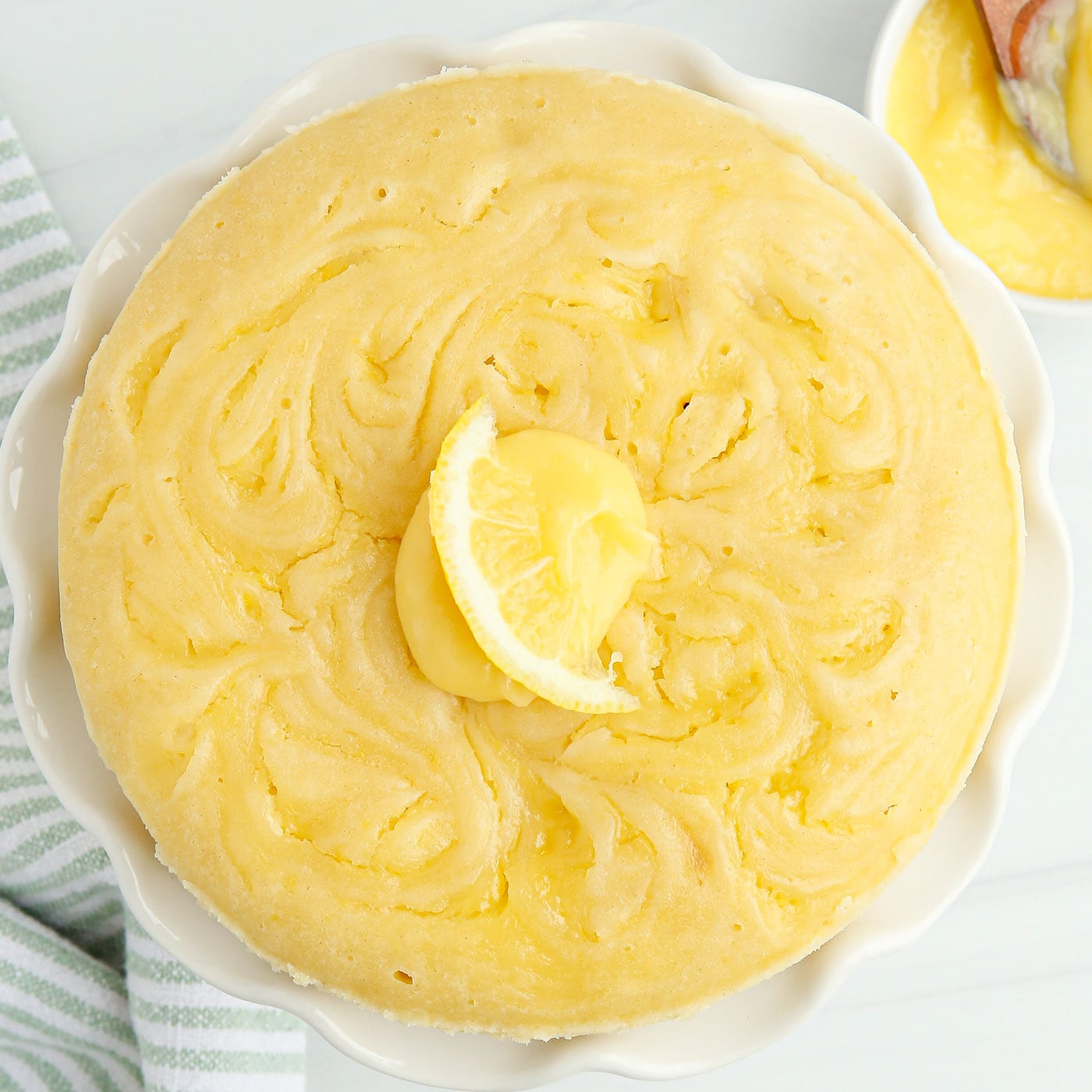 Easy Instant Pot Lemon Cake - One Happy Housewife