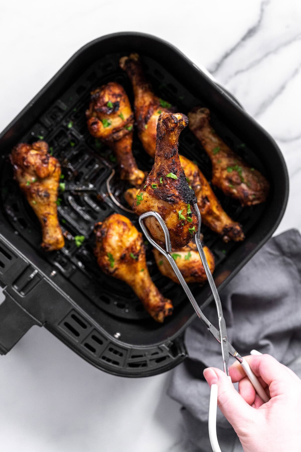 drumsticks in an air fryer