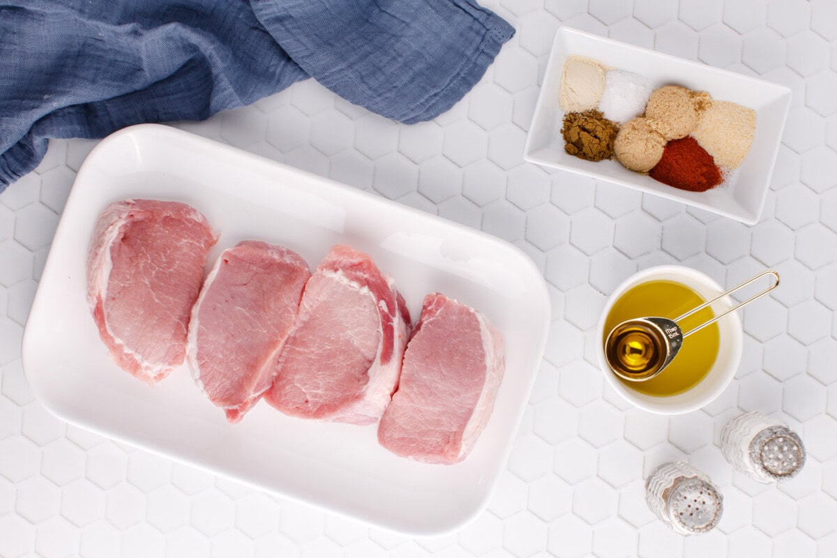 Baked Pork Chops ingredients