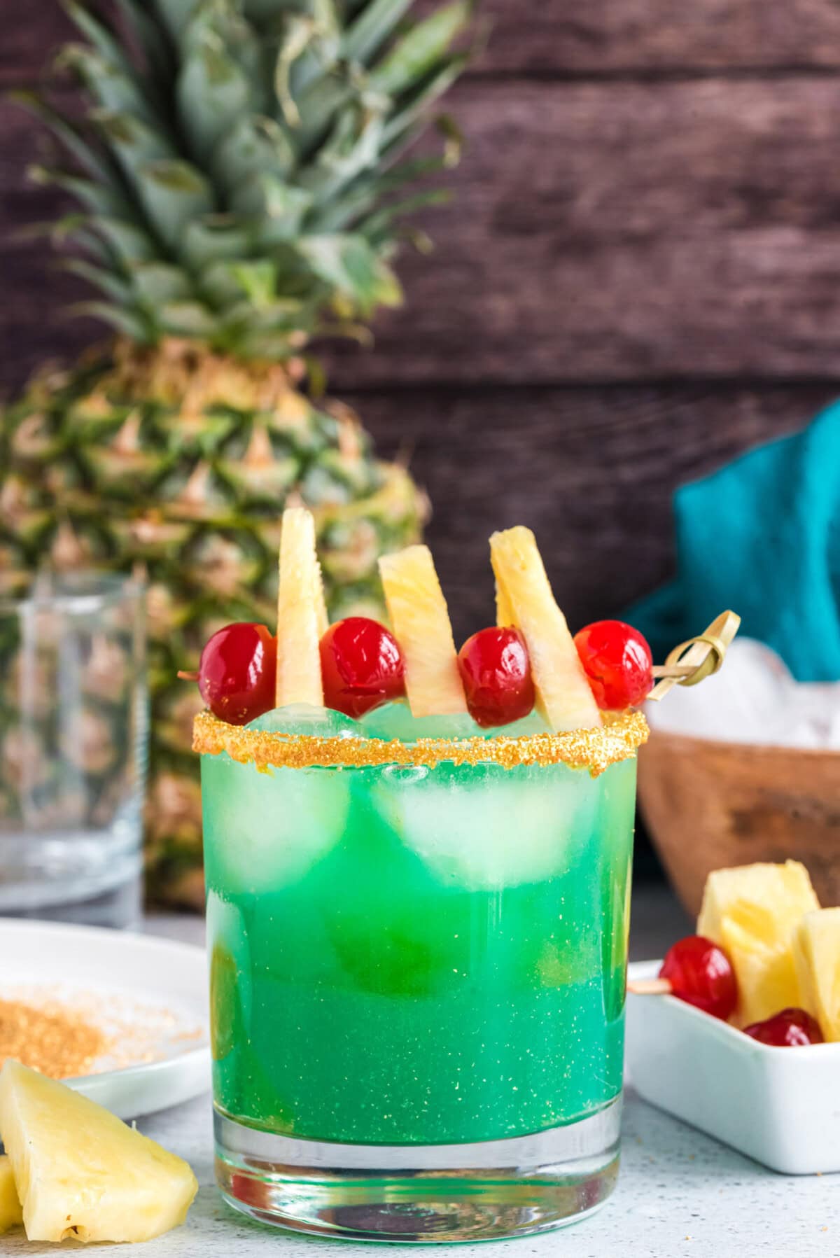 Boozy Leprechaun in a glass