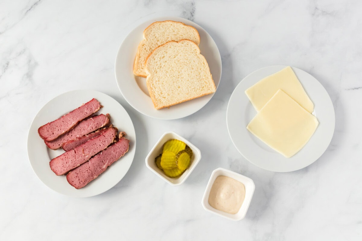 Corned Beef Sandwich ingredients